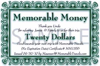 Memorable Money Referral Program